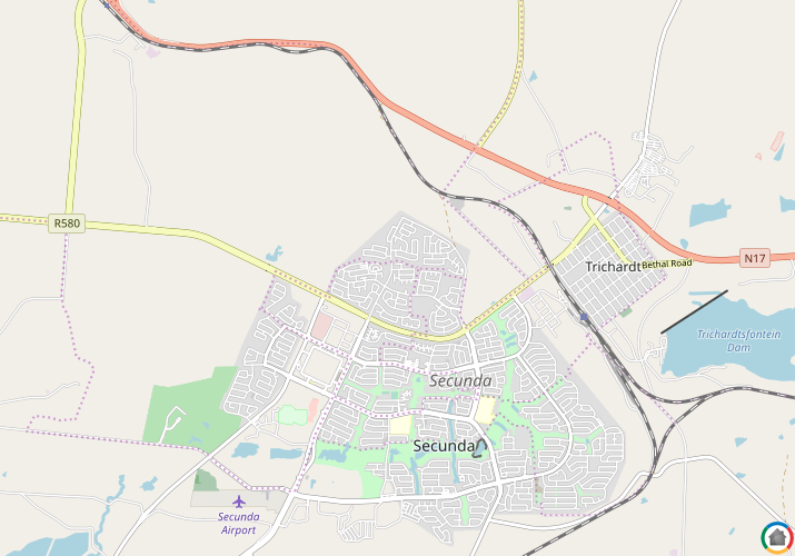 Map location of Noordrand